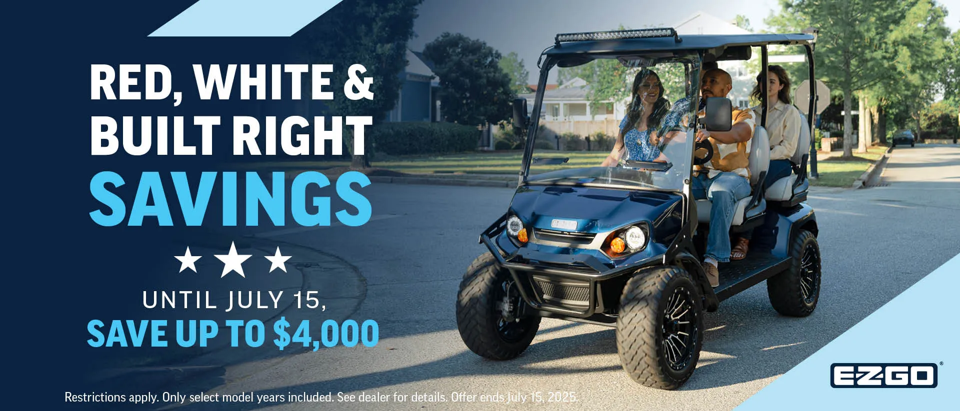Red, White, & Built Right - Save Up To $4,000